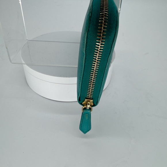 Fendi Turquoise Leather Wallet - Picture 5 of 6